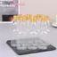 10 Cái 50ml Mini Clear PET Chai Nhỏ Có Thể Đổ Lại Cho Tiệc Cưới Chai Rượu Có Nắp Vít Chống Rò Rỉ