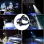Đèn pha câu cá LED có thể sạc lại 3 chế độ chiếu sáng Đèn pin Zoom bằng kính thiên văn Đèn pin xe đạp cắm trại