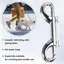 10 gói 88mm Hợp kim kẽm Lặn biển hai đầu Bu lông, Carabiners nhanh hình chữ B