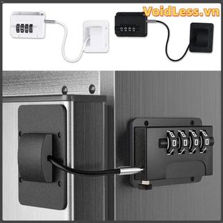 Khóa mã hóa cửa tủ lạnh không cần khoan, Khóa an toàn cho bé có thể điều chỉnh, Bảo vệ trẻ em di động Khóa mật khẩu kỹ thuật số cửa sổ tay chống kẹp cho gia đình