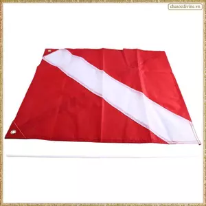 Cờ cảnh báo lặn biển được khâu đôi cho phao, thuyền phao
