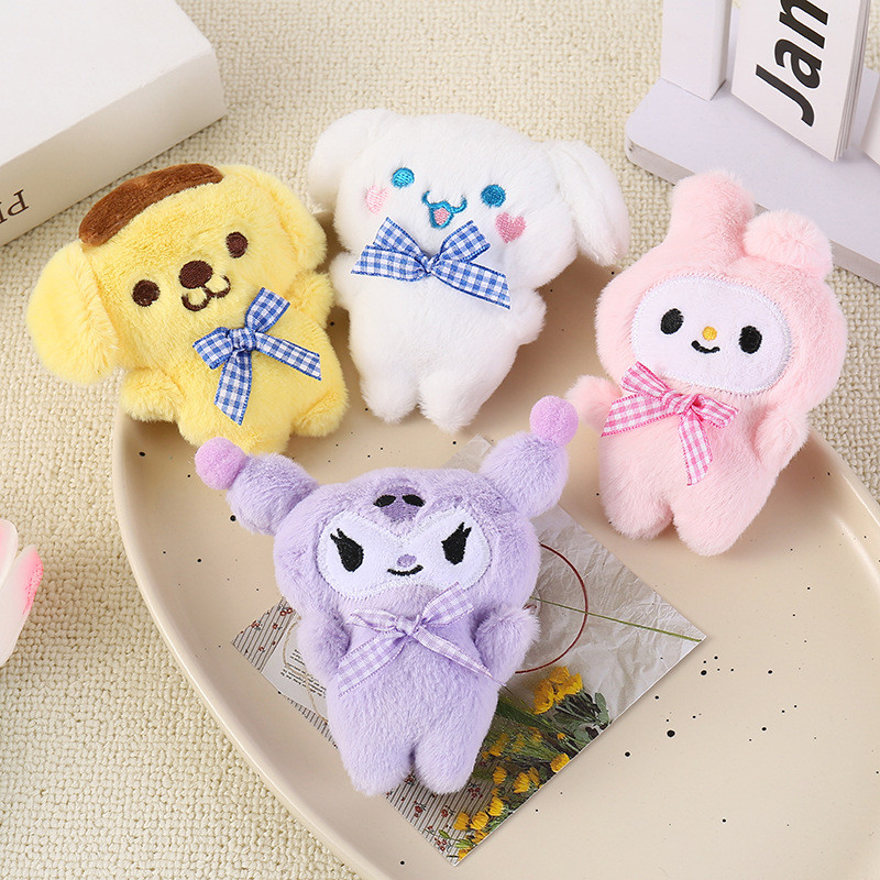 Móc khóa gấu bông cute dễ thương treo balo MK