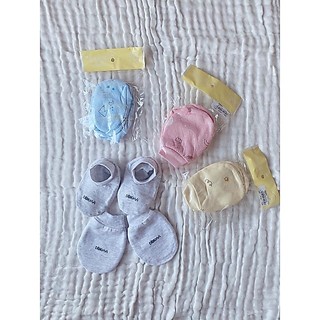 Set Bao Tay Bao Chân Dokma Mẫu Mới Mềm Mỏng Cho Bé Sơ Sinh | Minizon Kids