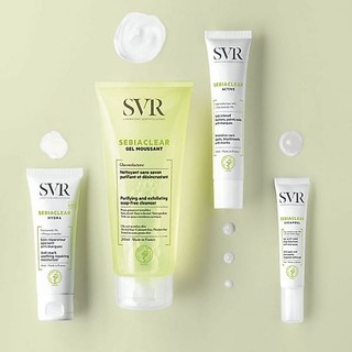[HB GIFT] Sample Sữa rửa mặt chứa PHA dành cho da hỗn hợp, da dầu mụn SVR Sebiaclear Gel Moussant (10ml)