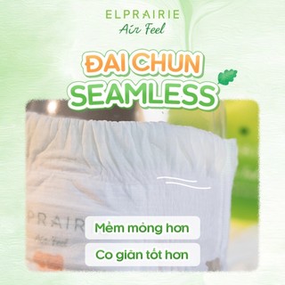 Tã/Bỉm Quần ELPRAIRIE Air Feel Nội Địa Hàn Siêu Mềm Cho Da Nhạy Cảm, Thấm Hút Nhanh - Đủ Size M38/L34/XL24/XXL20 Cho Bé
