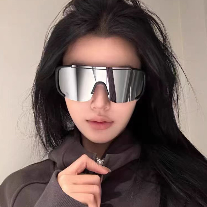 ✨✨Kính Chống Nắng Đi Xe Đạp Kính Mát Khung Lớn Leo Núi Trượt Tuyết Kính Mát Chống Gió