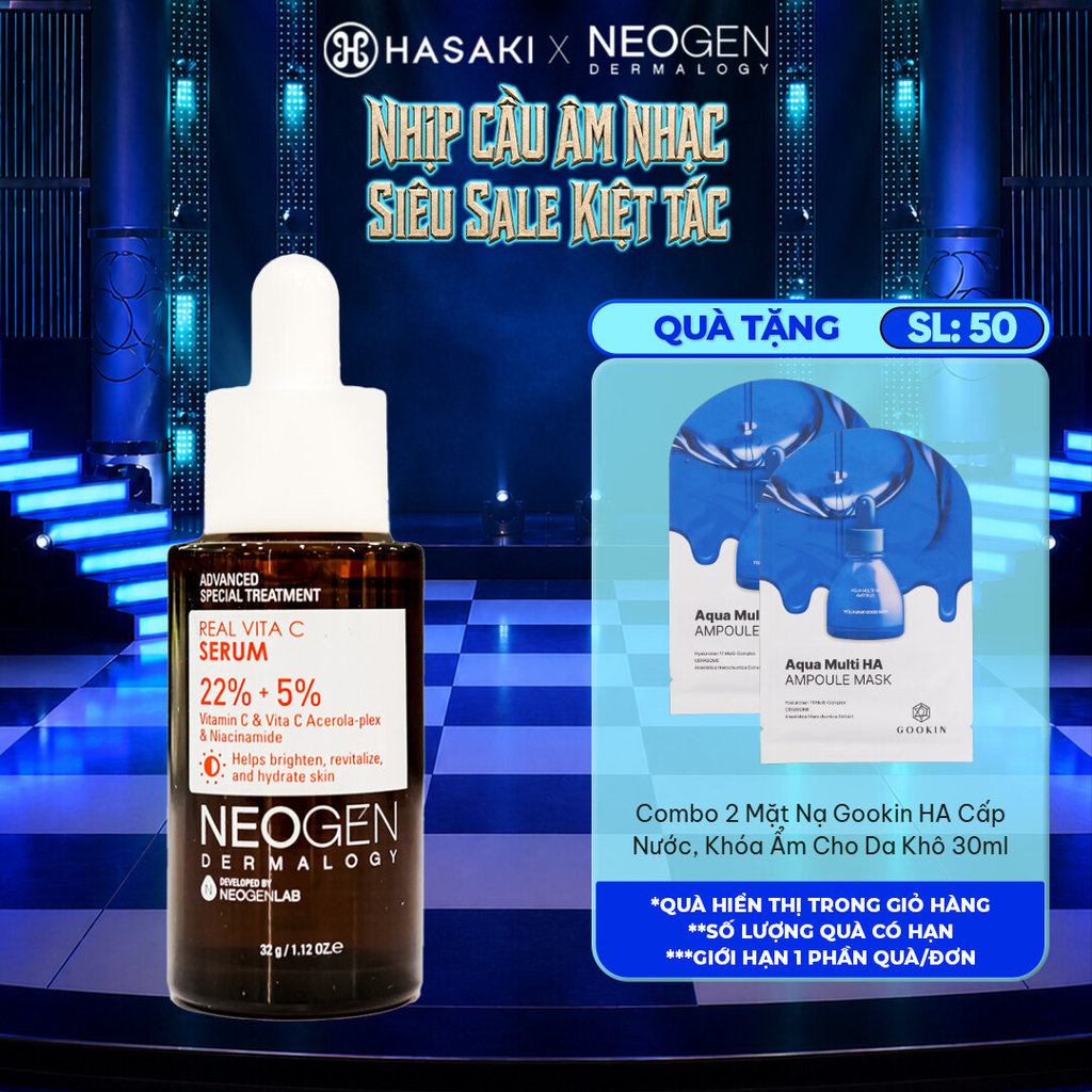 Serum Neogen Dermalogy Dưỡng Sáng Da, Mờ Thâm 32g