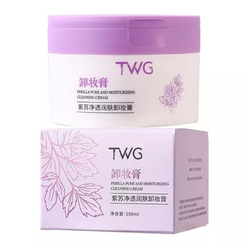 ✨Cửa hàng được đề xuất✨TWG Perilla Làm Sạch Dưỡng Ẩm Trang Điểm Tẩy Trang Nữ Làm Sạch Sâu Tẩy Trang Kem Mặt Mắt Môi Kem Tẩy Trang Bốn Trong Một 7.3