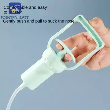 POINTER LIMIT Hút mũi trẻ em, đầu silicone an toàn, máy hút mũi sơ sinh cầm tay, tái sử dụng, dễ vệ sinh, phù hợp bé nhỏ
