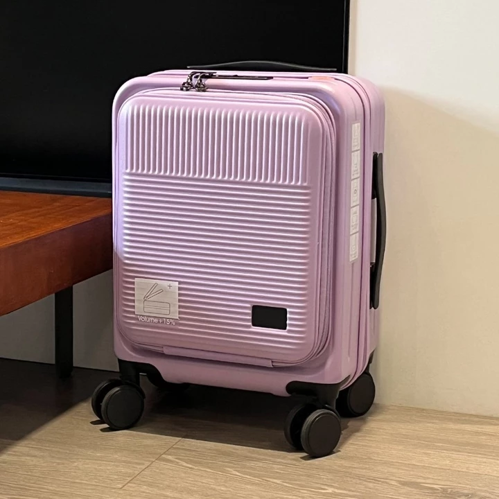 Vali xách tay hàng không 14 inch Vali kéo vali kéo Valy du lịch đẹp thời trang Nữ Vali du lịch xách tay gọn nhẹ cỡ nhỏ