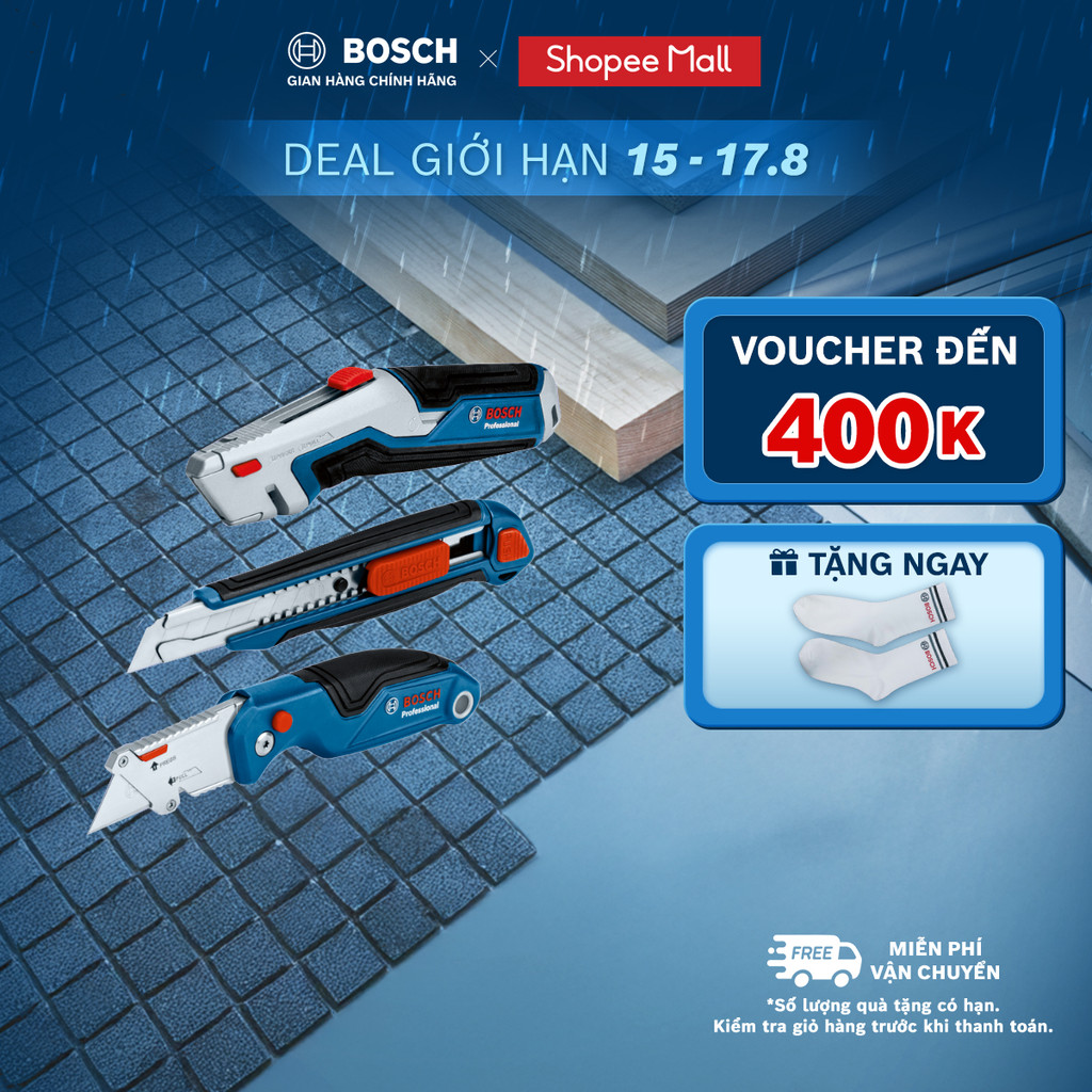 Bộ dao đa năng 3 món Bosch