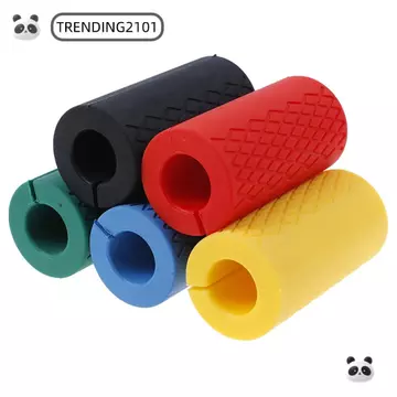 TRENDING 1 Tay cầm tạ, Tay cầm tạ dày 2 Inch, Tay cầm thanh tạ chống trượt thoải mái Dụng cụ sức mạnh cánh tay cầm thanh cho tạ