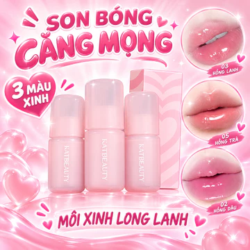 Son Bóng Gương Nước Pha Lê Thạch – Hydrating Plumping, Dưỡng Ẩm, Tint Màu, Chăm Sóc Môi