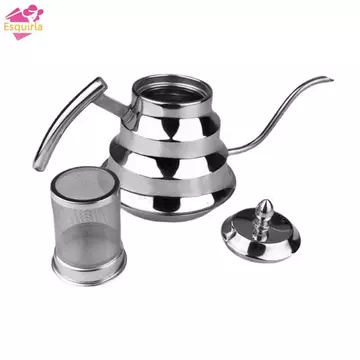 Ấm đun nước cổ ngỗng, có bộ lọc Ấm đun nước nhỏ giọt di động, 1,2L, Ấm đun nước trà cho trà, Quà tặng người yêu cà phê,
