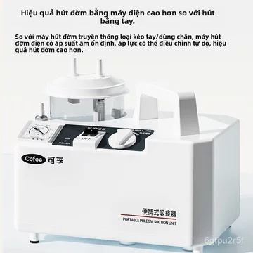 Máy hút đờm điện CoFo y tế cầm tay cho người già hút mũi trẻ em gia đình, giao nhanh