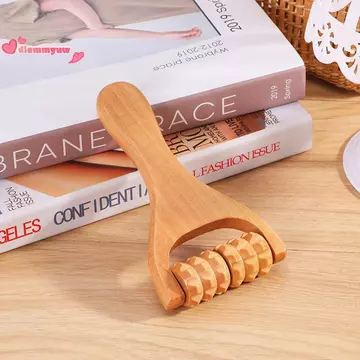 1PC con lăn bằng gỗ massager cổ, vai và chân phổ tay Massager massage công cụ massage chân Massager