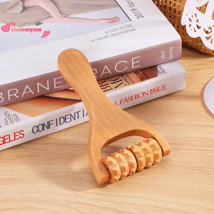 1PC con lăn bằng gỗ massager cổ, vai và chân phổ tay Massager massage công cụ massage chân Massager
