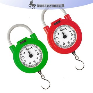 Onetimingfine 10kg Cân cơ khí di động Hành lý cá Cân nhà bếp Kỹ thuật số có độ chính xác cao Cân lò xo VN