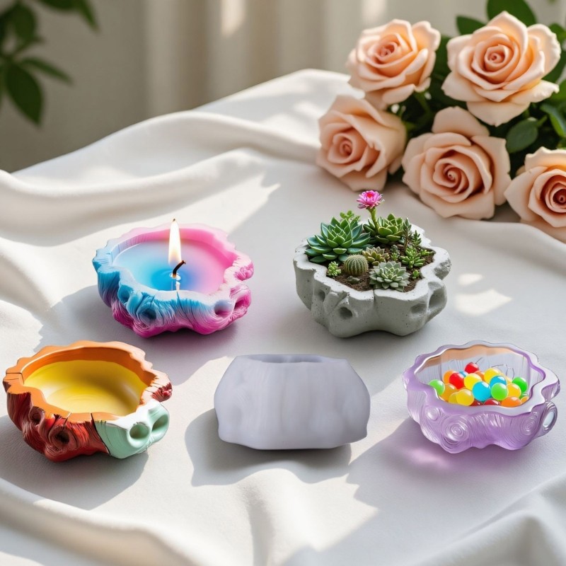 Khuôn Trồng Cây Silicon Wellb - Tạo Hình Nhựa Nghệ Thuật