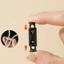 Quần YUUKII Dây rút thắt lưng đàn hồi, Dây thắt lưng có thể điều chỉnh DIY có khóa, Nút chặn dây Phụ kiện dây may 2M