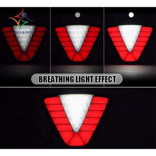 F1 Đèn hậu LED phong cách Trapeze cho ô tô, xe tải, máy kéo RV: đèn dừng an toàn, cảnh báo phanh/đảo ngược