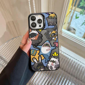 ốp lưng iphone Cá mập hoạt hình Cho Iphone 17 Iphone 7 xs xr 11 12 13 14 15 16 Pro Max Plus