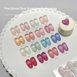 ANNIES Galaxy Broken Diamond Nail Gel Siêu Flash Màu Không Xám Phản Quang Bungee Bị Vỡ Kim Cương Quang Trị Liệu Keo Móng Tay Nghệ Thuật Làm Móng Tay Cho Tiệm Móng Tay