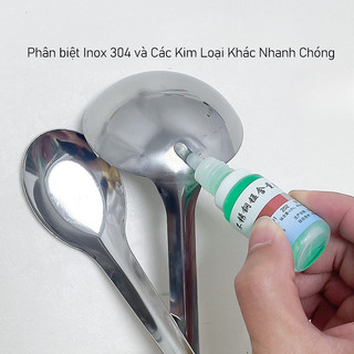 Dung dịch thử inox 304 và so sánh chất lượng với các loại inox thường thiết kế tiện lợi cho người sử dụng tại nhà