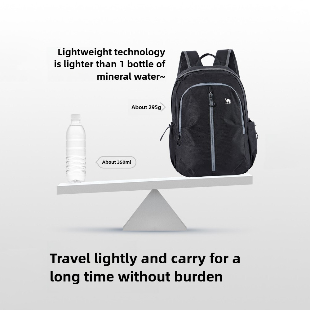 CAMEL CROWN Ba lô đi bộ đường dài sức chứa lớn có thể gập lại Thể thao nhẹ Daypack
