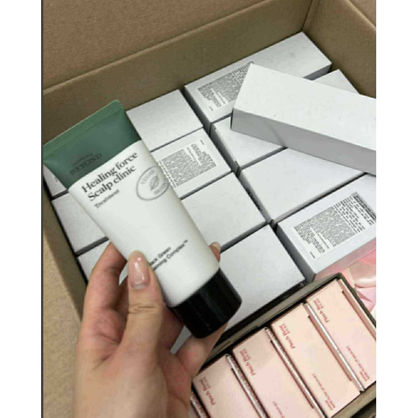 KEM XẢ TÓC BEYOND HEALING FORCE XANH LÁ 100ML DATE 1/2028