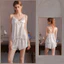 Phụ Nữ Ren Trang Trí Quần Short Loungewear Set Kèm Tích Hợp Miếng Lót Ngực Cho Phòng Ngủ Trong Nhà Nghỉ Đêm Thường Ngày Trang Phục Nhà