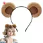MJnmc 1 Cái Mềm Mại & Đáng Yêu Unisex Phụ Kiện Sang Trọng Tai Gấu s Cho Các Bữa Tiệc Hàng Ngày Và Cosplay Món Quà Lý Tưởng Cho Mọi lứa Tuổi Mới