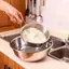 XUAN Dụng Cụ Lọc Nhà Bếp Bằng Thép Không Gỉ Thìa Có Rãnh Rây Bánh Mì Gạo Rau Củ Thức Ăn Nhanh Thoát Nước Cần Thiết Cho Người Yêu Nấu Ăn VN