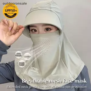 Mũ chống nắng chống tia cực tím mùa hè dành cho nữ có Ne & Face Cover để đi xe đạp ngoài trời FSI