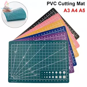 GILL 1 Cái Thảm Cắt, Chắp Vá Bảng Cắt A3 A4 A5, Hai Mặt Khắc PVC Da Thủ Công Dụng Cụ Bàn Làm Việc Pad Nhà DIY