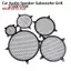 STABFOAM 1 Cái Vỏ Lưới Tản Nhiệt Loa, Nhựa 4 / 6 / 8 / 10 / 12 inch Lưới Tản Nhiệt Siêu Trầm Thay Thế Tròn Bền Đẹp Lưới Tản Nhiệt Bảo Vệ Phụ Kiện Loa