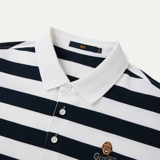 [BÁN CHẠY] Áo POLO nam tay ngắn HLA x ZOLA kẻ sọc, cổ bẻ tinh tế, năng động & co giãn