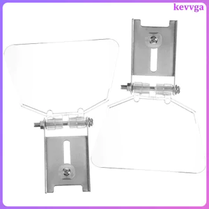 2 Tấm chắn bảo vệ băng ghế cho thép không gỉ ABS Eye Silver kevga
