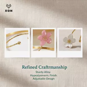 Boho Vintage Kim Loại Hoa Trên Cánh Tay Vòng Tay Trang Sức Trang Trí Sang Trọng Cho Nữ Quà Tặng Tiệc Độc Thân [Mina]