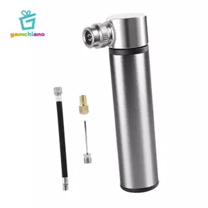 Máy bơm xe đạp Mini Thùng kính thiên văn Hợp kim nhôm CNC 120 PSI Bơm lốp