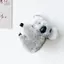 PNPIA- Hoạt Hình Kawaii Sang Trọng Gấu Koala Trang Trí Tóc Kẹp Tóc Động Vật Dễ Thương Vuốt Tóc Cho Bé Gái Barrettes Mũ Phụ Kiện