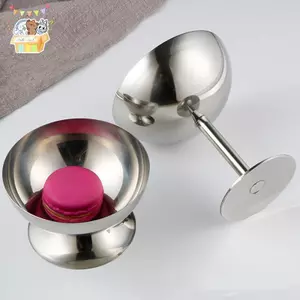 2023 Cốc Cốc Inox Mới Kem Món Tráng Miệng Bát Salad Đĩa Trái Cây Ốc Sna Món Ăn KTV Thanh Tiếp Liệu ELWW