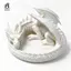 Khay đựng đồ trang sức hình rồng in 3D chống trầy xước để bàn cho các vật dụng nhỏ Vòng chìa khóa Vanity Trang trí văn phòng tại nhà Mới