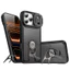 IPhone 17 Pro Max Armor Holder Ring Stand Case cho iPhone 17 16 15 14 13 Air iPhone17 17Pro Pro Max 4G 5G Trượt Camera Bảo Vệ Vỏ Điện Thoại Cửa Sổ Trượt Chống Sốc Ốp Lưng