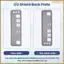 Tấm ốp lưng I / O cho B250C B75 12USB B75 8USB Bo mạch chủ khai thác IO Giá đỡ khung gầm vách ngăn