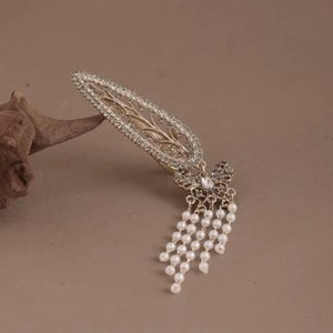 MAUROPOLI Hạt Phù Thủy Dangling-New Phong Cách Trung Hoa Tua Rua Kẹp Bên Retro Tinh Tế Thanh Lịch Kẹp Tóc Niche Phụ Kiện Tóc Cao Cấp Chính Hãng
