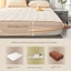 Lớp Một Bà Mẹ Trẻ Sơ Sinh Lớp Chăn Ga Trải Giường Bao Nệm Bảo Vệ Không Nguyên Chất Cotton Nguyên Chất Cotton Ga Trải Giường Chống Thấm Nước Làm Ướt B