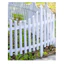 Hàng Rào PVC LUMERA HOME Khóa Kết Nối 360° Chống Chịu Thời Tiết Dễ Vệ Sinh Màu Trắng