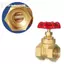 GE Dễ dàng lắp đặt Van cổng đồng thau ren nữ 1 / 2 "3 / 4" 1 "để kiểm soát nước dân cư hiệu quả VN