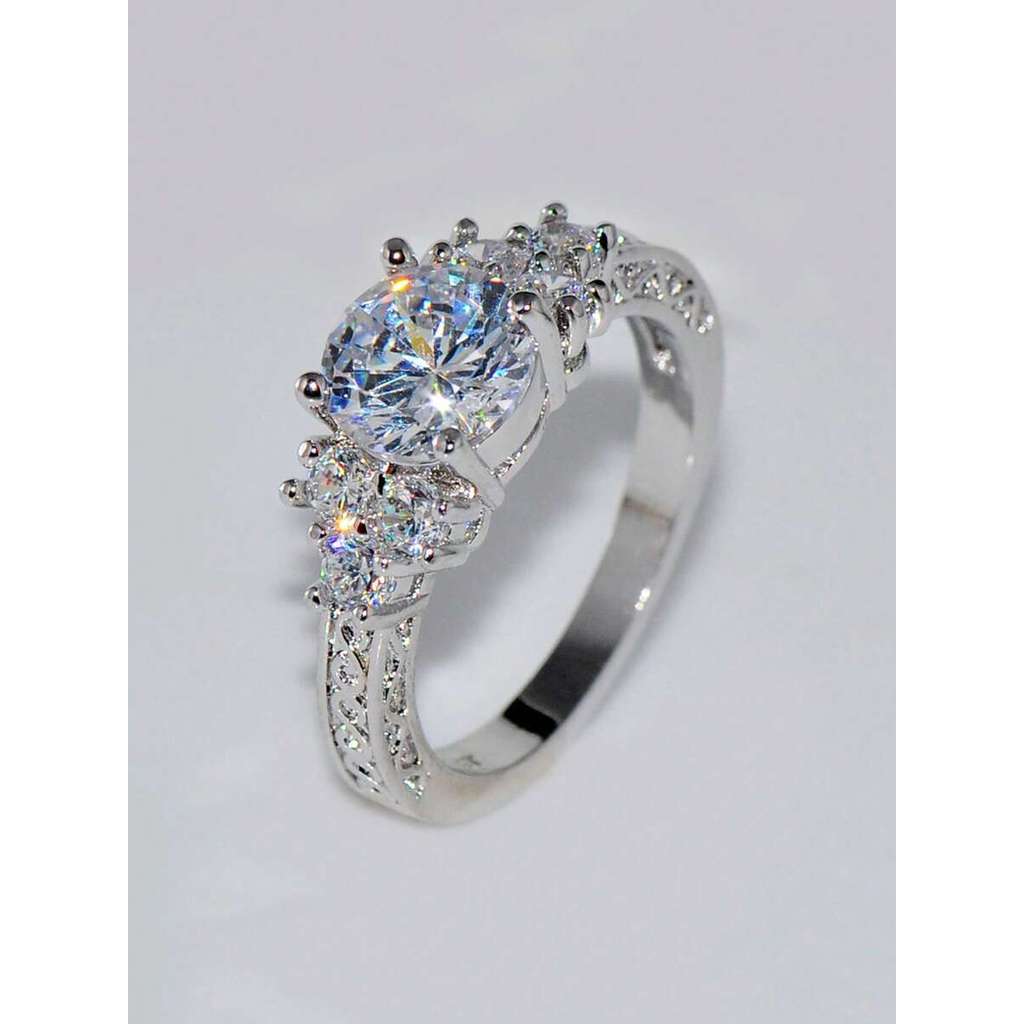 Women's 925 Silver Engagement Ring by Cửa hàng Bay